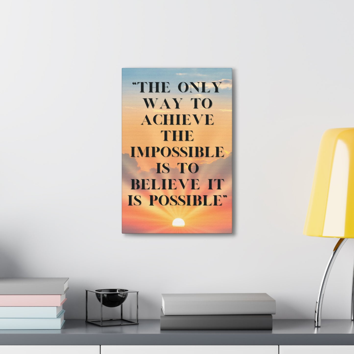 Motivational Quote Canvas