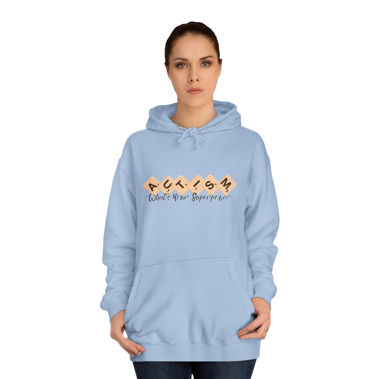 Unisex Autism Awareness "What's your Superpower" Hoodie